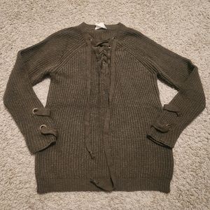 Sadie Love Brown Long‎ Sleeve Sweater